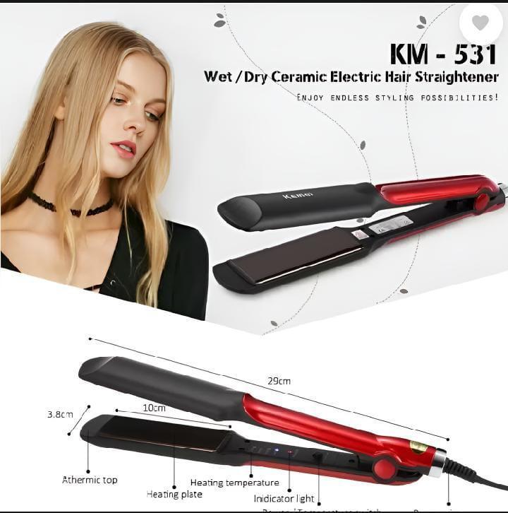 High Quality Hair Straightener KM-531