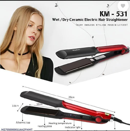 High Quality Hair Straightener KM-531