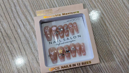 Professional Manicure Fake Nails - Pack of 10 for Endless Creativity