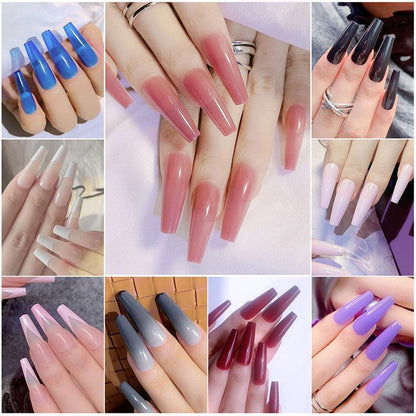 96 Pcs Customizable Fake Nails for Endless Creativity