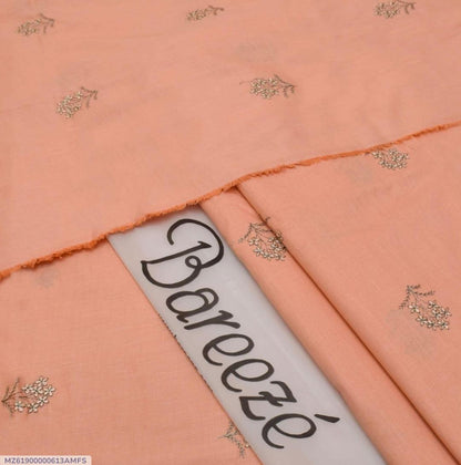 2 Pcs Women's Unstitched Embroidered Suit