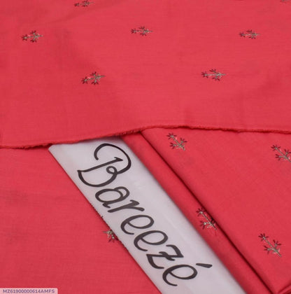 2 Pcs Women's Unstitched Embroidered Suit
