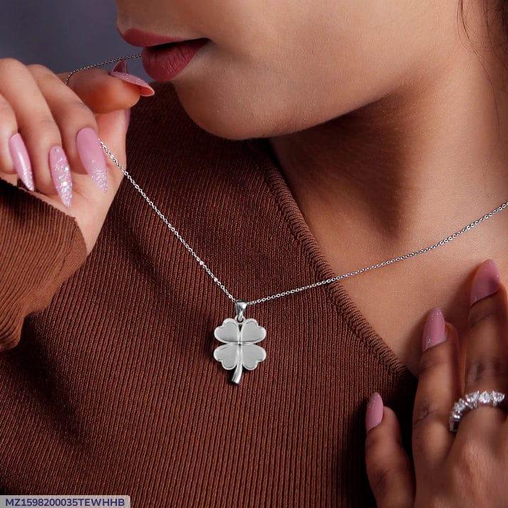 Elegant Silver Plated Sunflower Locket with Artificial Stones - 1 Pc