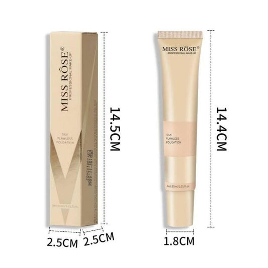 Light Coverage Liquid Foundation - 30 ml for Normal Skin | Smooth Beige Shade