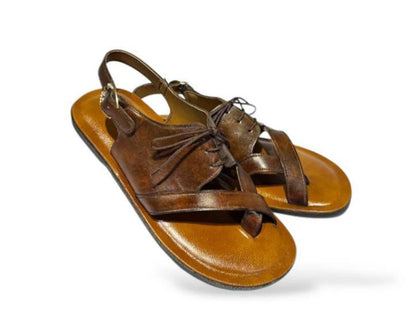 Men's Leather Semi-Formal Sandals