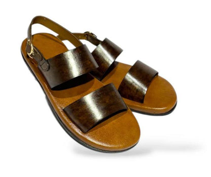 Men's Leather Semi-Formal Sandals