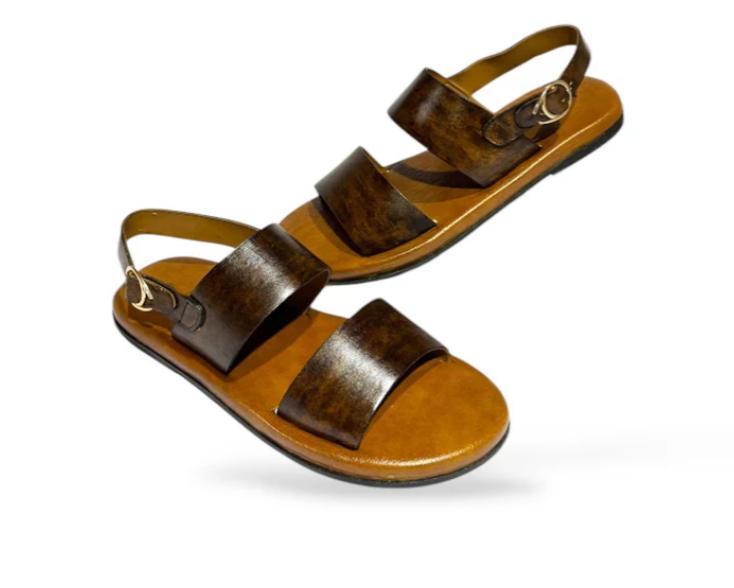 Men's Leather Semi-Formal Sandals