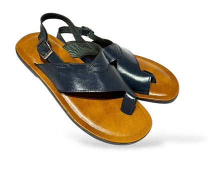 Men's Leather Semi-Formal Sandals