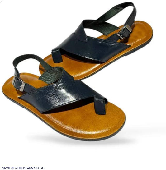 Men's Leather Semi-Formal Sandals