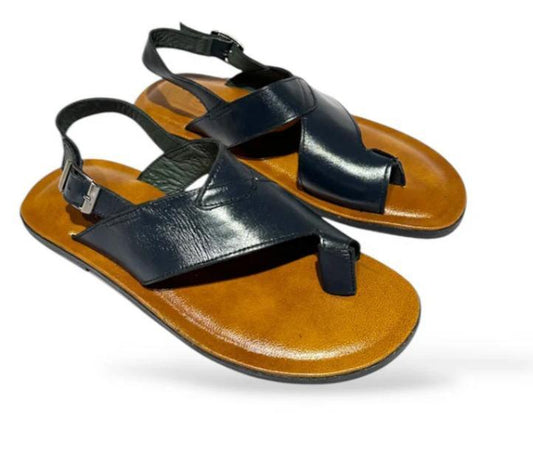 Men's Leather Semi-Formal Sandals