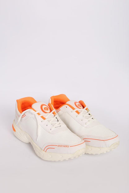 Men's White Synthetic Leather Casual Gripper - Perfect for Running & Everyday Wear