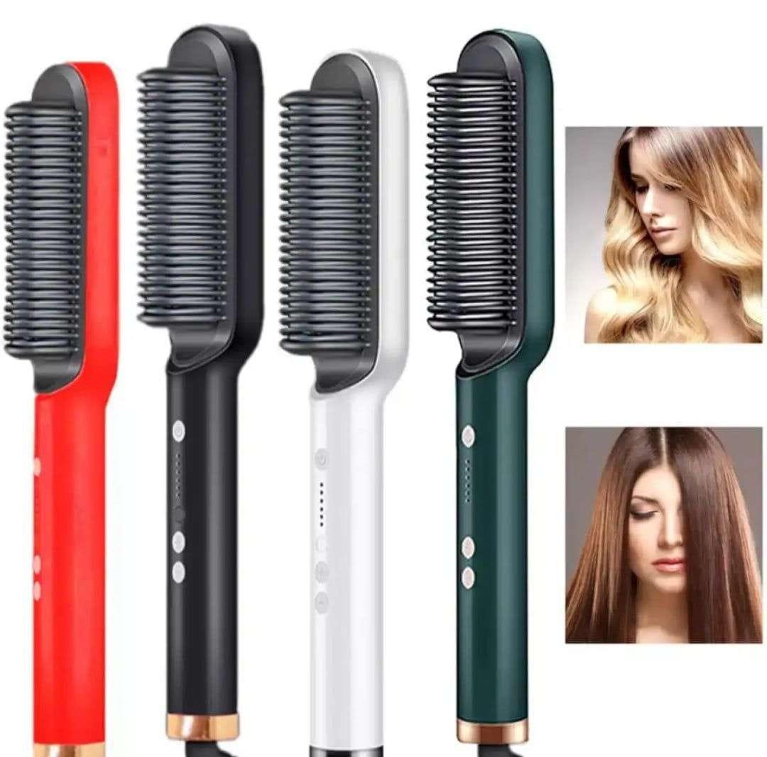Professional Electric Hair Straightener Brush