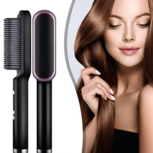 Professional Electric Hair Straightener Brush