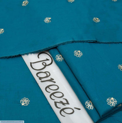 2 Pcs Women's Unstitched Embroidered Suit