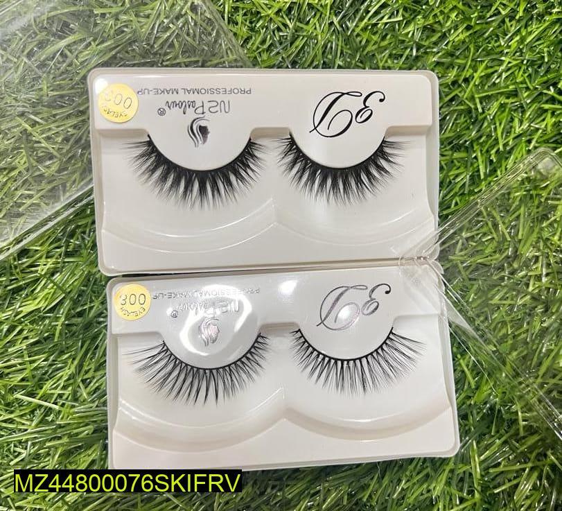 Extended Wear False Eyelashes - Pack Of 5 & Volumizing False Eyelashes – 3D Effect, Pack of 2
