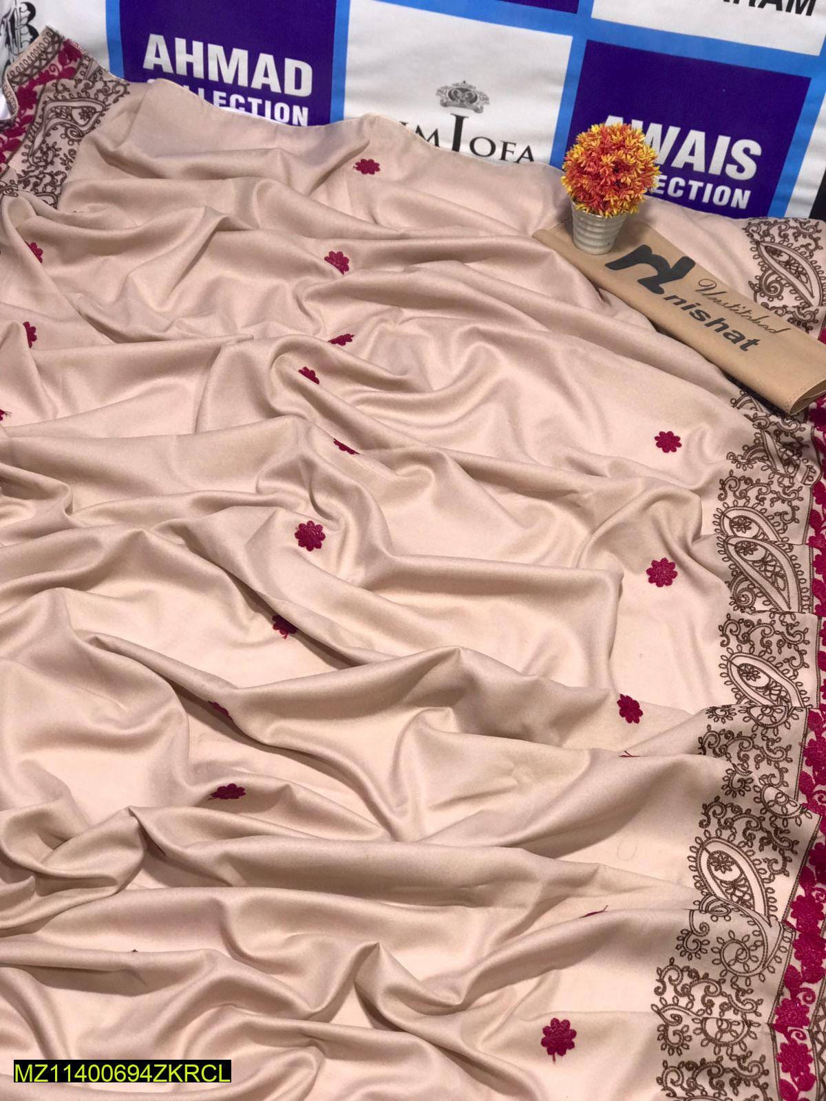 Lawn Embroidered Festive Women Shawl