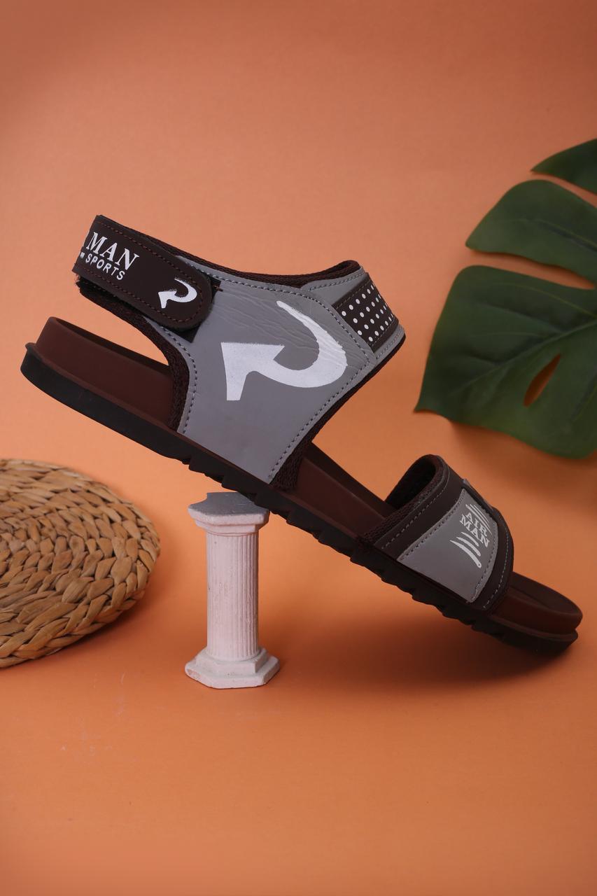 Men's Casual Synthetic Leather Sandals - 1 Pcs - Stylish &amp; Comfortable
