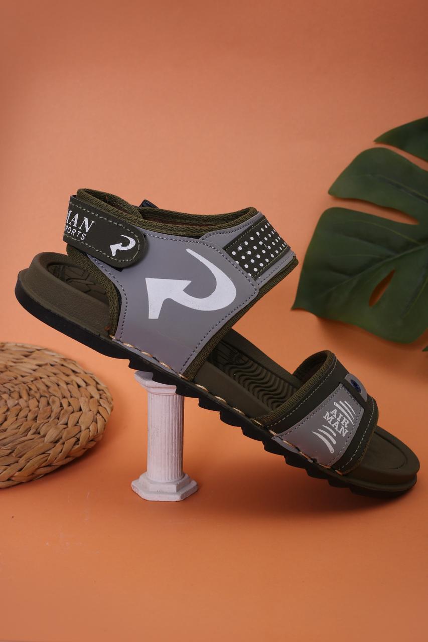 Men's Casual Synthetic Leather Sandals - 1 Pcs - Stylish &amp; Comfortable