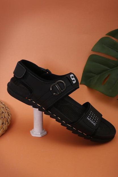 Men's Casual Synthetic Leather Sandals - 1 Pcs - Stylish &amp; Comfortable