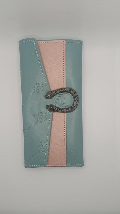 Women's PU Leather Plain Clutch